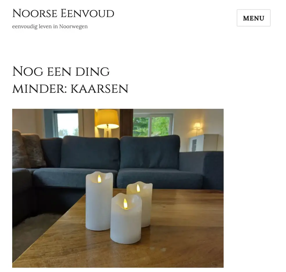 noorse eenvoud