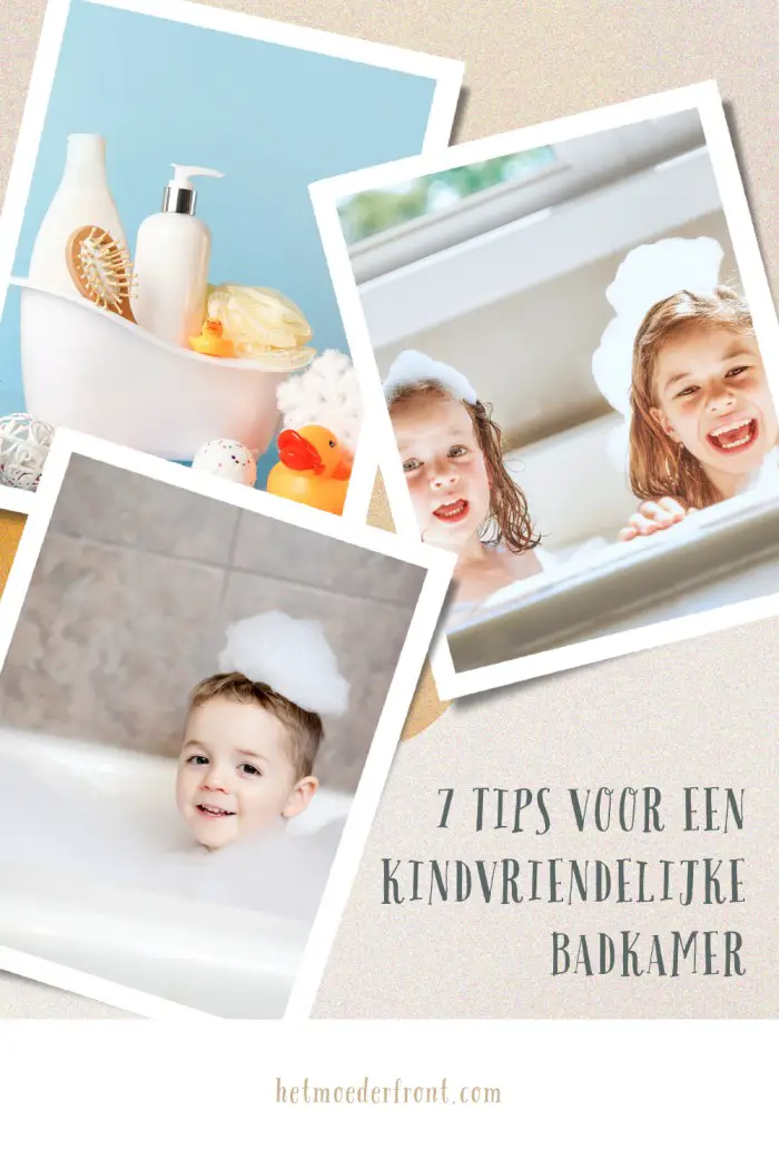 Maak je badkamer kindvriendelijk in 7 stappen
